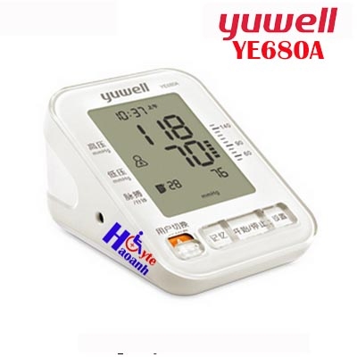 Máy đo huyết áp điện tử Yuwell YE680A tặng adapter 150k