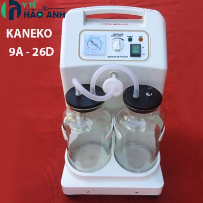 Máy hút dịch 2 bình Kaneko 9A-26D cho phòng khám, bệnh viện