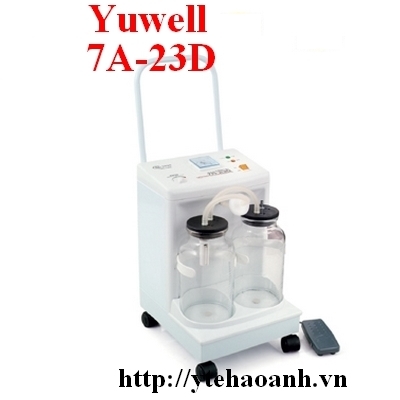 Máy hút dịch 2 bình 7A-23D Yuwell