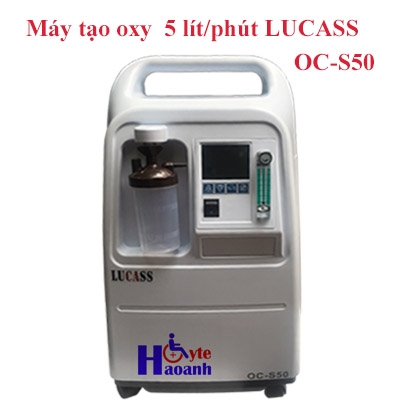 Máy tạo oxy 5 lít/phút Lucass OC-S50