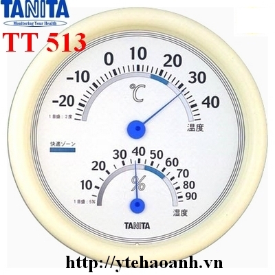 Nhiệt ẩm kế cơ học Tanita TT 513 Nhật Bản