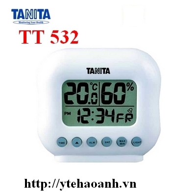 Nhiệt ẩm kế điện tử Tanita TT 532 Nhật Bản