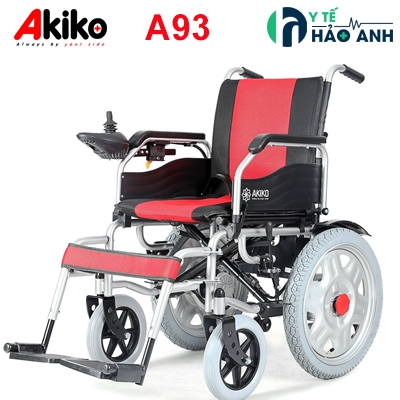 Xe lăn điện Akiko A93 bánh đúc