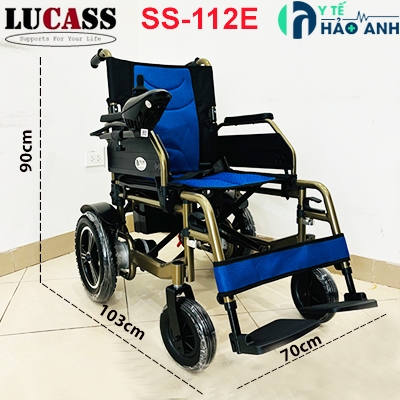 Xe lăn điện Lucass SS-112E phanh tự động