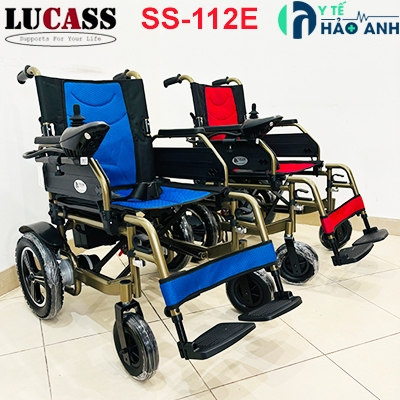 Xe lăn điện Lucass SS-112E phanh tự động