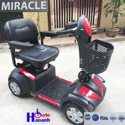 Xe lăn điện 4 bánh Miracle cho người già, người khuyết tật