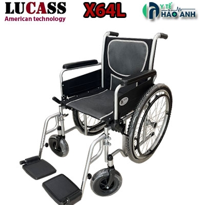 Xe lăn bánh hơi Lucass X64L