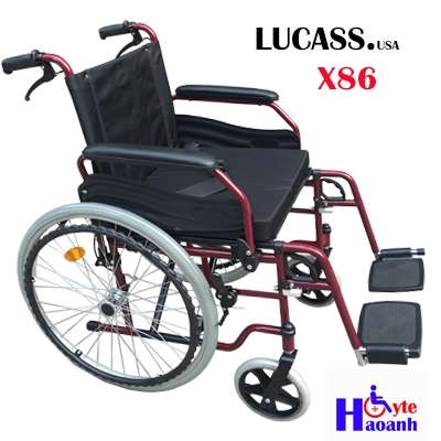 Xe lăn hợp kim nhôm Lucass X86