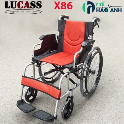 Xe lăn hợp kim nhôm Lucass X86