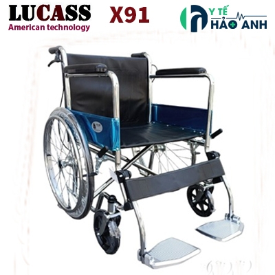 Xe lăn Lucass X91 có phanh tay