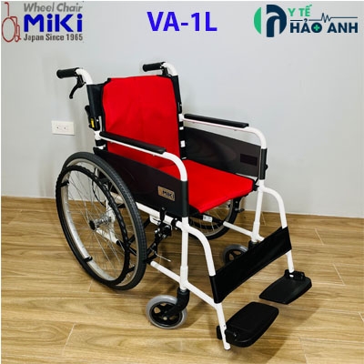 Xe lăn Miki Nhật Bản VA-1L cải tiến, đệm 2 lớp