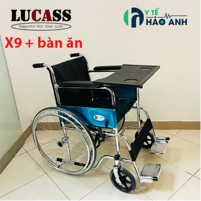 Xe lăn Lucass X9 có bàn ăn