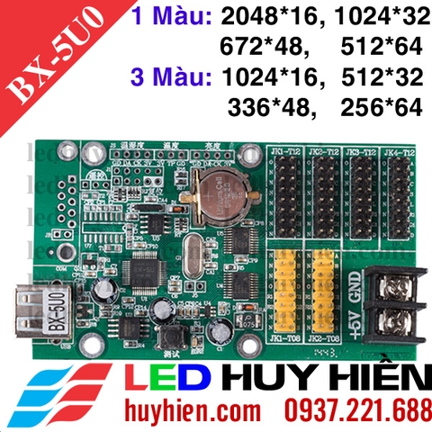 CPU điều khiển Led ma trận BX 5U0