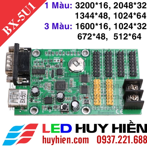 CPU điều khiển Led ma trận BX 5U1