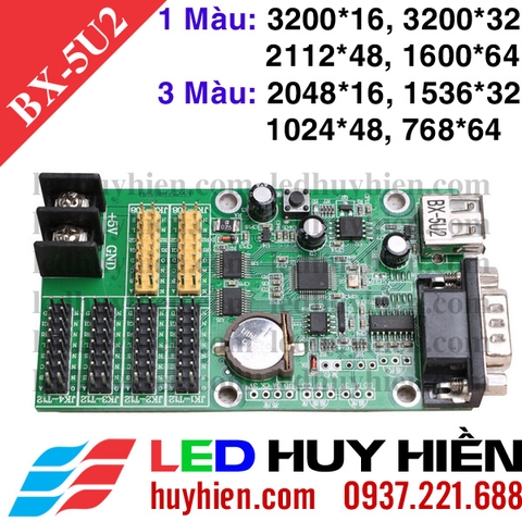 CPU điều khiển Led ma trận BX 5U2