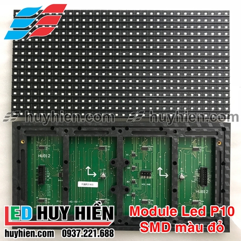 Module Led p10 smd trong nhà màu đỏ