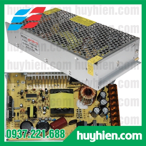 nguồn led 12v10a trong nhà