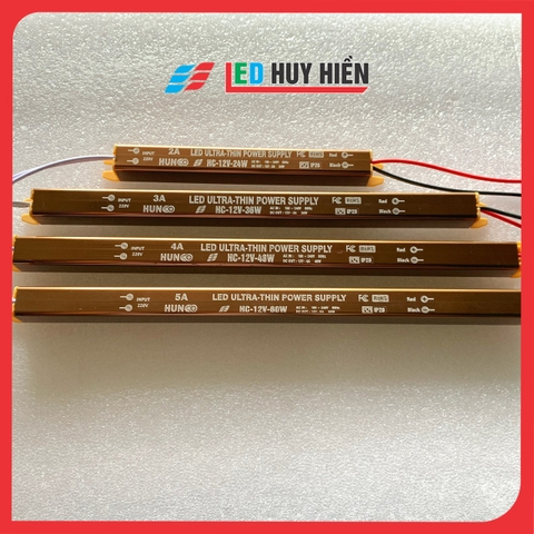 Nguồn đũa HUNCO Đồng 12V- 5A, 4A, 3A, 2A. Nguồn Led