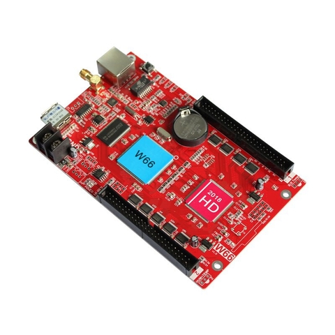 Card HD W66 (Wifi, Usb, Lan) dùng cho module led full màu