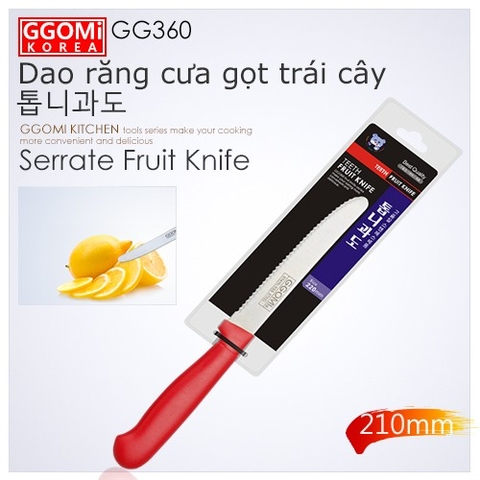 DAO RĂNG CƯA GỌT TRÁI CÂY