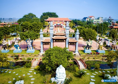 Khám phá không gian Phật Pháp tại chùa Ninh Tảo nổi tiếng đất Hà Nam