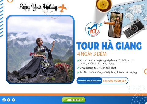 Tour Hà Giang - Hoàng Su Phì 4 ngày 3 đêm