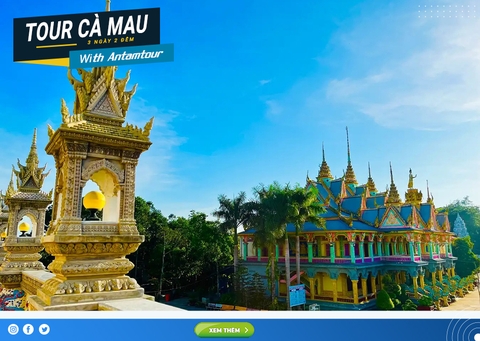 Tour Cà Mau 3 Ngày 2 Đêm