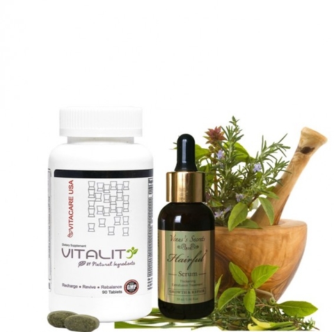 Gói chữa trị rụng tóc, kích thích mọc tóc hiệu quả Vitality80+ Hairful Serum