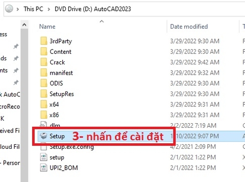 hướng dẫn cài đặt AutoCAD 2023 Bước 3