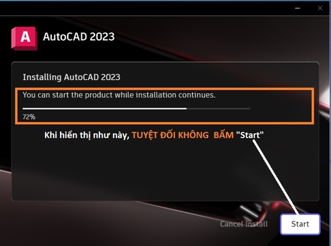 AutoCAD 2023 installation guide Step 5.1