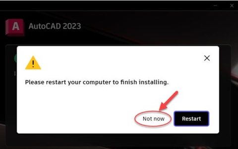 AutoCAD 2023 installation guide Step 5.3