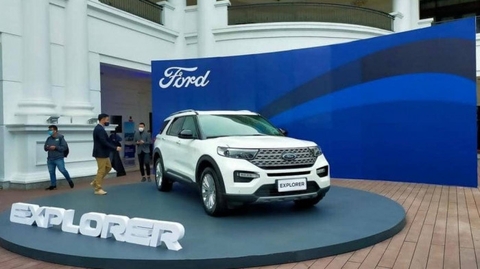 Ford Explorer 2022 mới vừa ra mắt, sẵn sàng giao xe tháng 2/2022