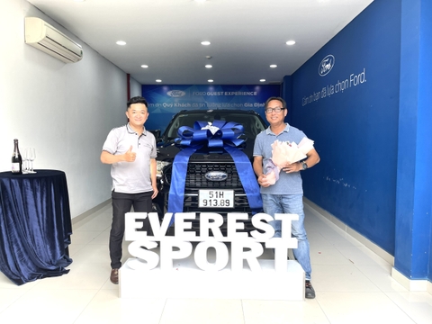 Giao xe Everest Sport cực ngầu - TVBH Hà Thanh 0975646861