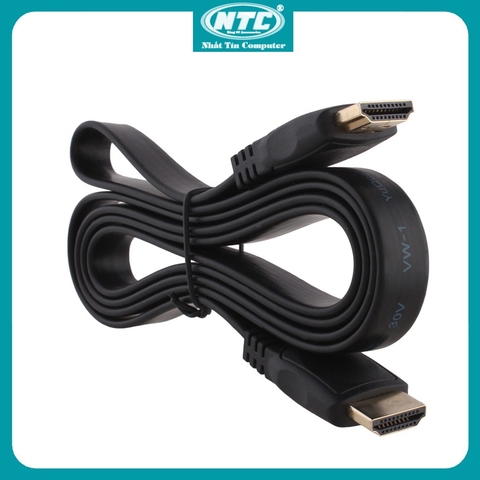 Cáp HDMI loại dẹp YHB-050 dài 5m (đen)