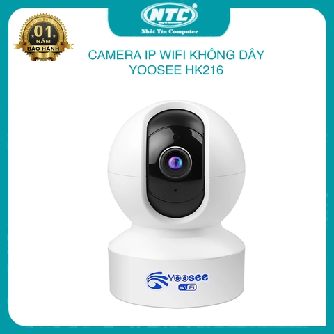 Camera IP wifi Yoosee HK216 1080P hồng ngoại ban đêm - đàm thoại 2 chiều (3 PHÂN LOẠI TUỲ CHỌN) Nhất Tín Computer