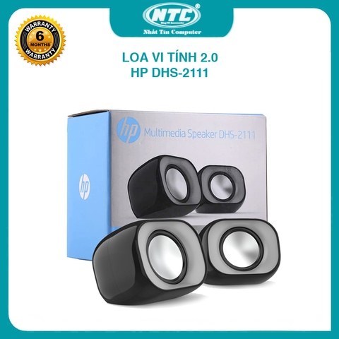 Loa vi tính 2.0 HP DHS-2111 công suất 6W - chính hãng siêu bền (nhiều màu)