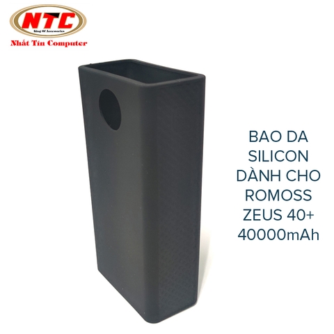 Bao da silicon dành cho pin dự phòng Romoss ZEUS 40+ chống trơn trượt