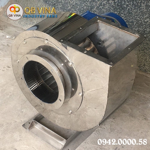 Quạt hút ly tâm inox 304 dòng trung áp QBI-4P