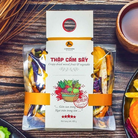 THẬP CẨM SẤY GIÒN LANGFARM 400G