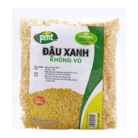 ĐẬU XANH KHÔNG VỎ 250G