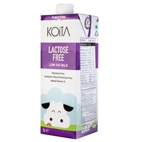 SỮA LACTOSE FREE ÍT BÉO KOITA 1L