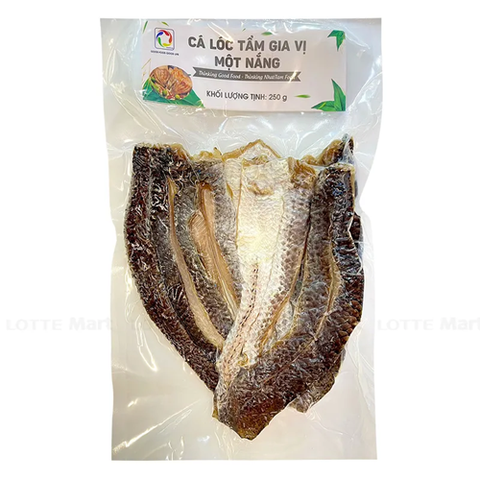 CÁ LÓC TẨM GIA VỊ 1 NẮNG NHẤT TÂM 250G