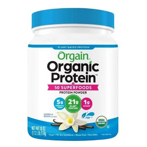 BỘT PROTEIN THỰC VẬT HỮU CƠ ORGAIN VỊ VANI 510G