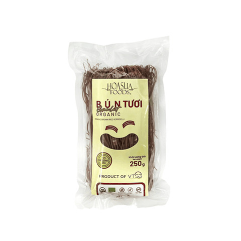 BÚN TƯƠI GẠO LỨT HOA SỮA HỮU CƠ 250G