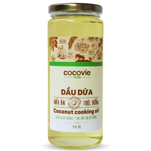 DẦU DỪA NẤU ĂN COCOVIE 450ML