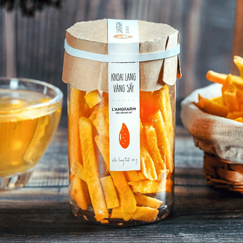 KHOAI LANG VÀNG SẤY GIÒN LANGFARM 90G