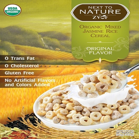 NGŨ CỐC GẠO JASMINE HỮU CƠ ZVOF VỊ TRUYỀN THỐNG 245G