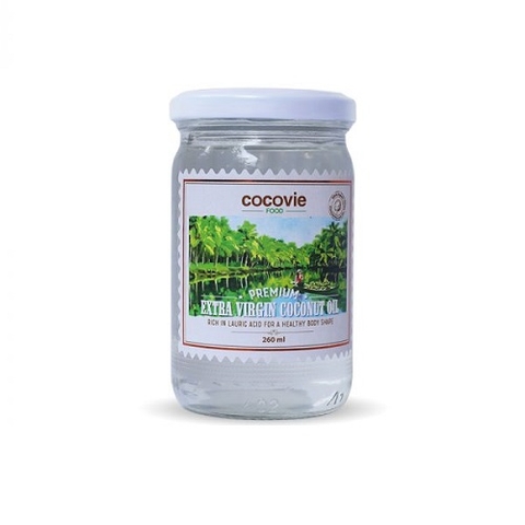 TINH DẦU DỪA HỮU CƠ COCOVIE 260ML