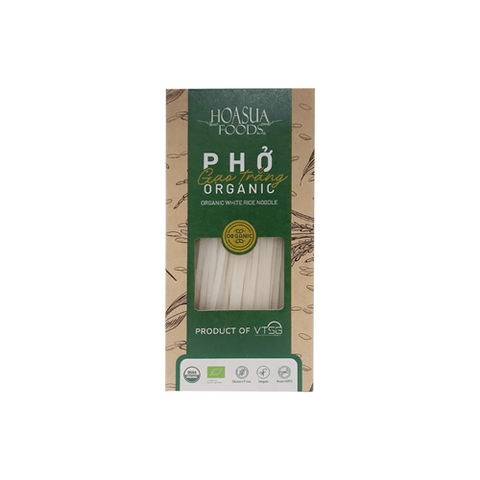 PHỞ GẠO TRẮNG HỮU CƠ HOA SỮA 250G