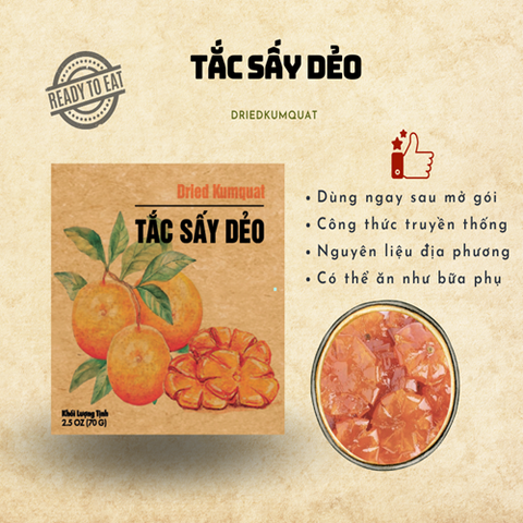 TẮC SẤY DẺO NAM XANH 70G